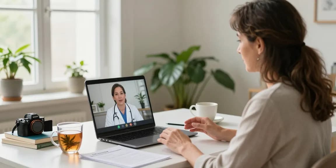 Obtaining your Ohio MMJ Card online with a licensed doctor in a cozy telemedicine setting