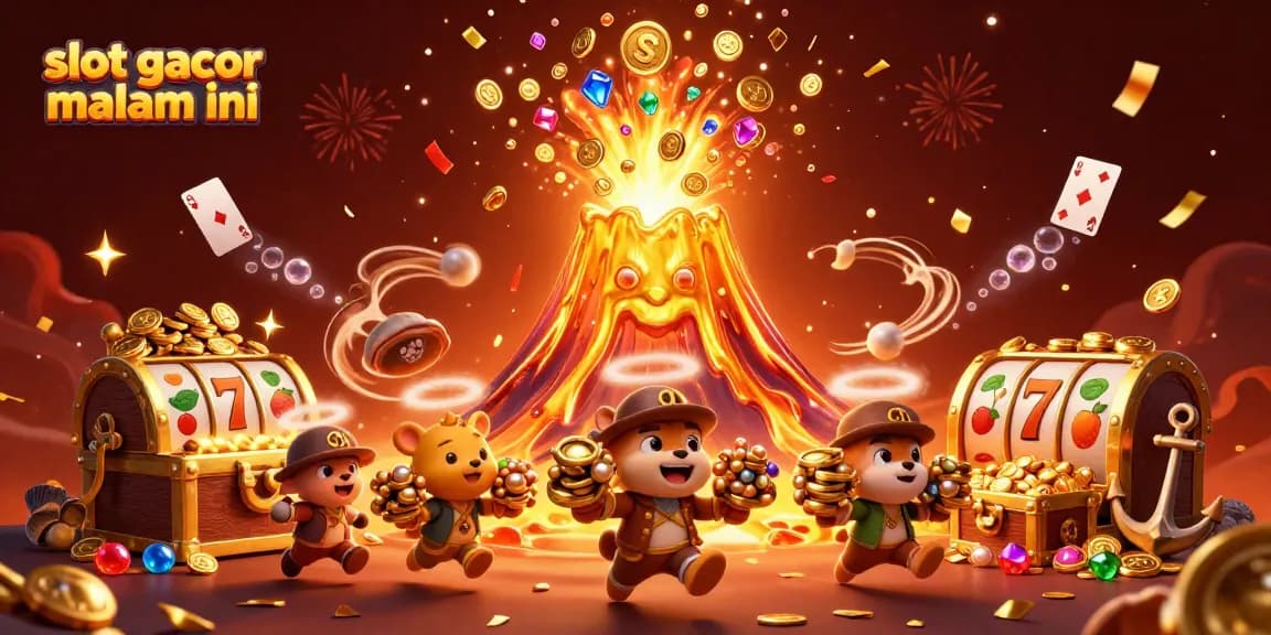 Dapatkan jackpot besar dengan slot gacor malam ini, disertai petualangan hewan penjelajah dan harta karun yang menakjubkan.