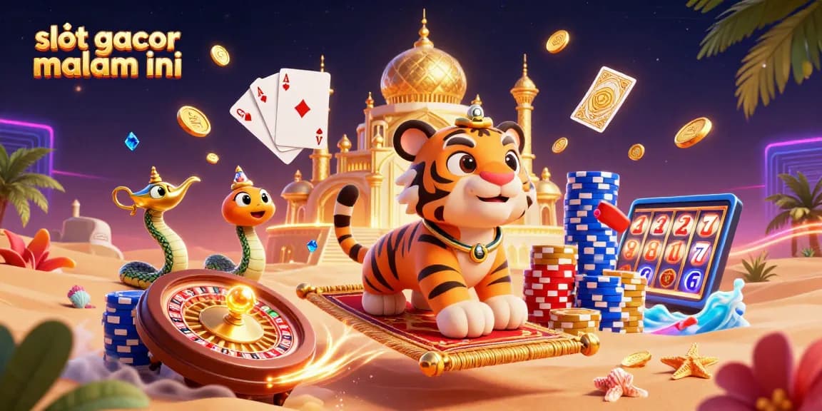 Menangkan jackpot luar biasa di slot gacor malam ini dengan permainan taruhan dan kesempatan menang terbaik.