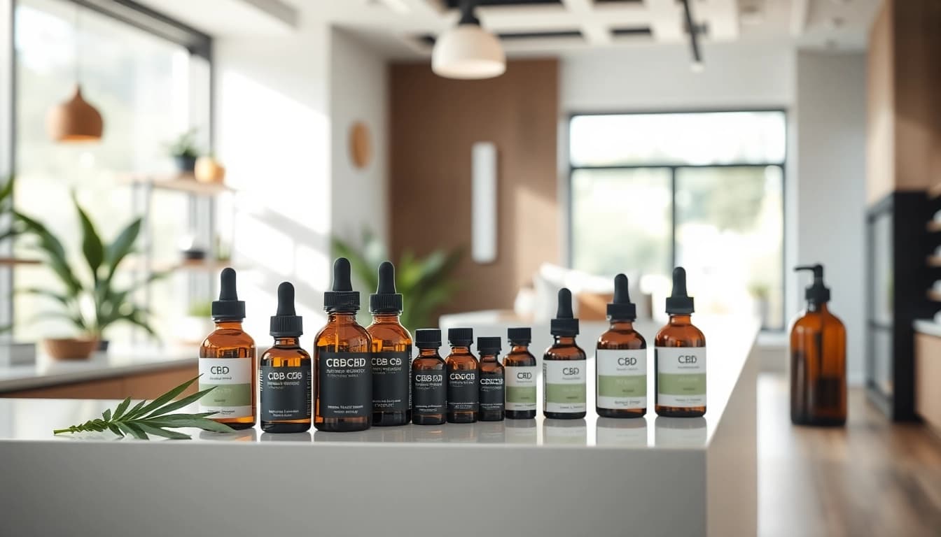 Entdecken Sie die besten CBD Produkte aus csc hamburg in einem modernen, einladenden Laden.