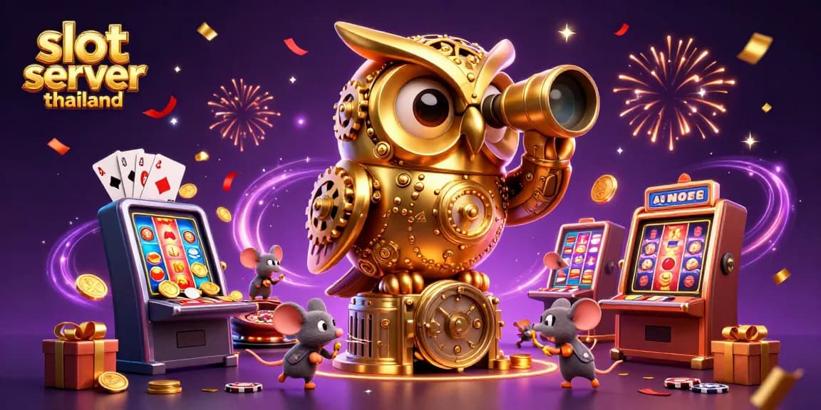 Mendapatkan kemenangan di slot server thailand dengan mesin slot yang memikat dan efek menggelegar.