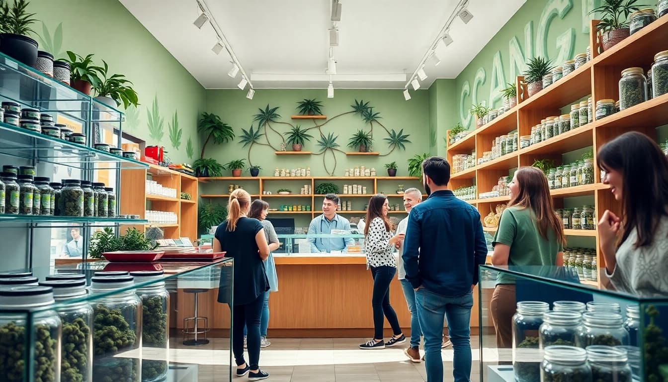 Find weed stores near me offering a vibrant selection of cannabis products and friendly service.