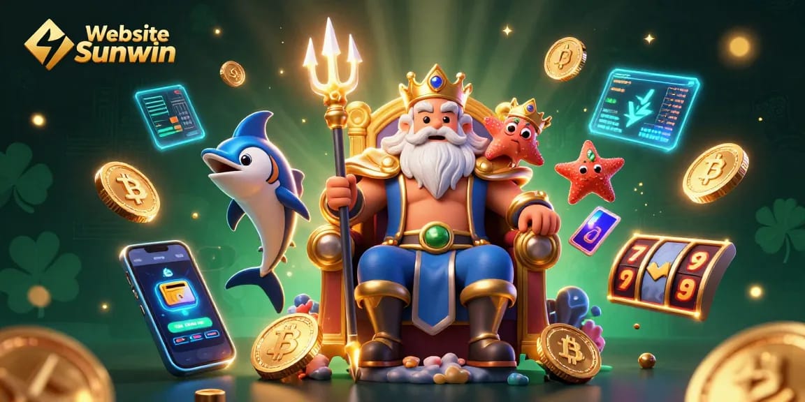 Experience the thrilling action of gambling at Website Sunwin with vibrant 3D casino elements.