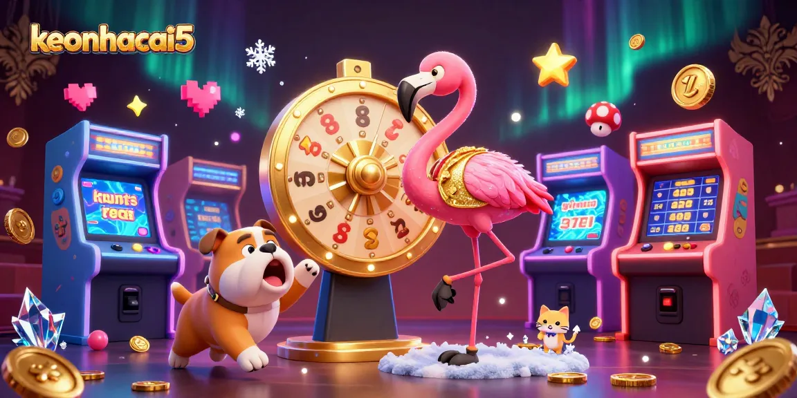 Engage with keonhacai5's vibrant casino atmosphere featuring thrilling game shows and lucky moments.