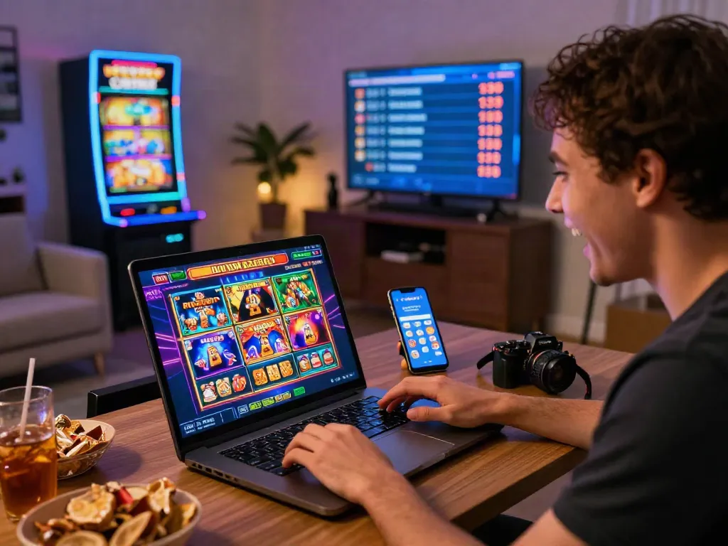 Gambaran platform permainan online JPTOTO yang menggoda dengan kesempatan jackpot lebih besar.