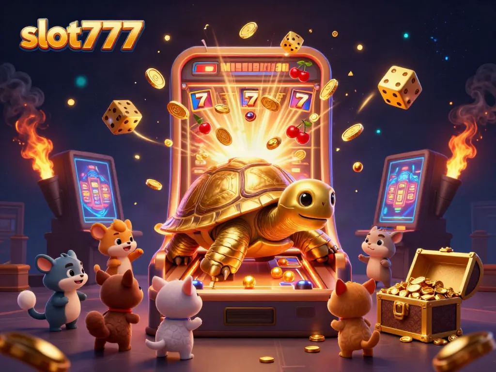 Menangkan jackpot dengan slot777 di mesin slot berkilauan dan harta berlimpah.