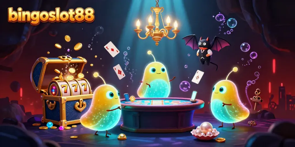 Selami keseruan bingoslot88 dengan glowing glowworms membawa jalur kemenangan di kasino bawah laut.