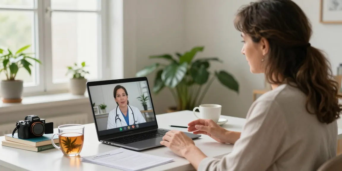 Obtaining your Ohio MMJ Card online with a licensed doctor in a cozy telemedicine setting