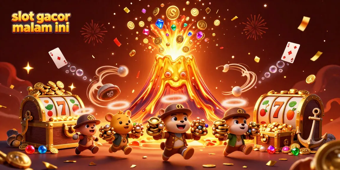 Dapatkan jackpot besar dengan slot gacor malam ini, disertai petualangan hewan penjelajah dan harta karun yang menakjubkan.