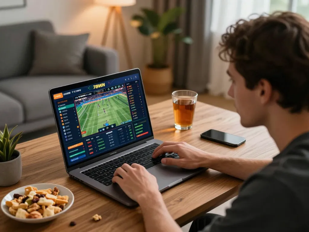 Engaging sports betting action on 789WIN platform with user focused and lively atmosphere.