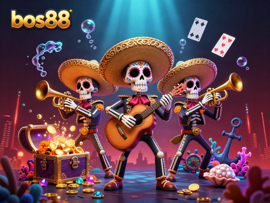 Memainkan permainan slot di bos88 dengan grafis yang menarik dan penuh warna sekaligus mengungkap harta karun