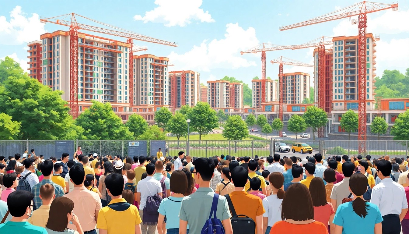 Visualize the Tampines St 95 EC showcasing its vibrant community and modern architecture.