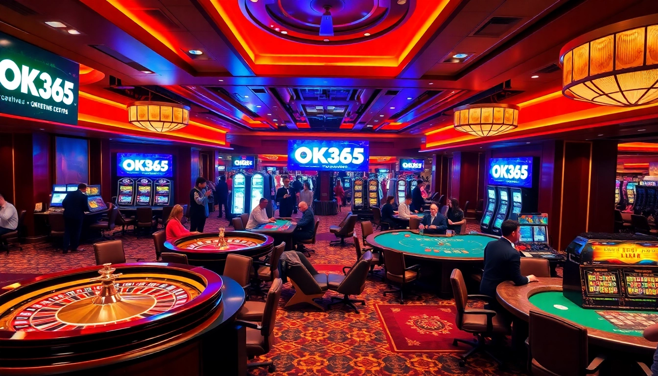 Experience the thrill of winning at OK365's premium online casino with diverse games.