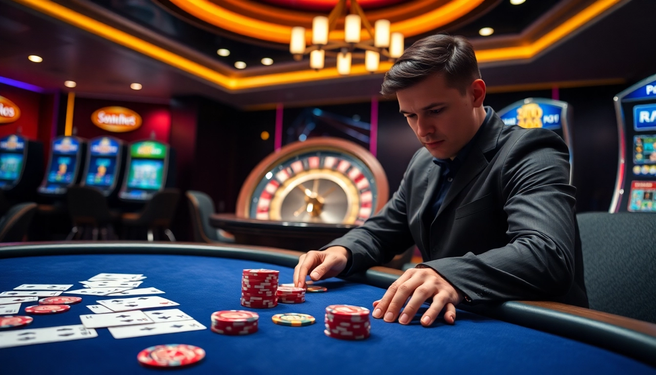 Engage in premium gaming experiences at Trang Chủ AU88 with vibrant casino tables and thrilling action.